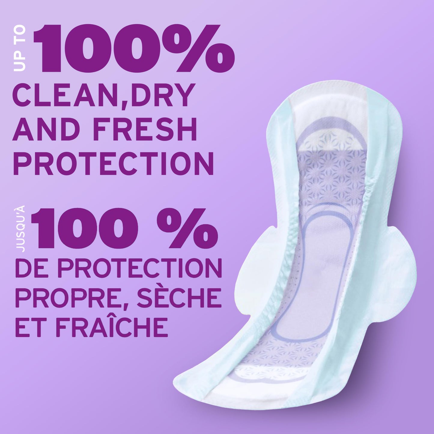 Poise Ultra Thin Incontinence Pads with Wings, 5 Drop, Long, 60 Count 🍁 All In One Marketplace Canada