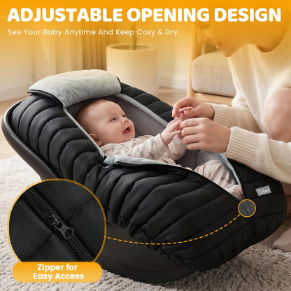 Orzbow Winter Car Seat Cover for Baby, Infant Car Seat Cover, Universal Fit 🍁 All In One Marketplace Canada