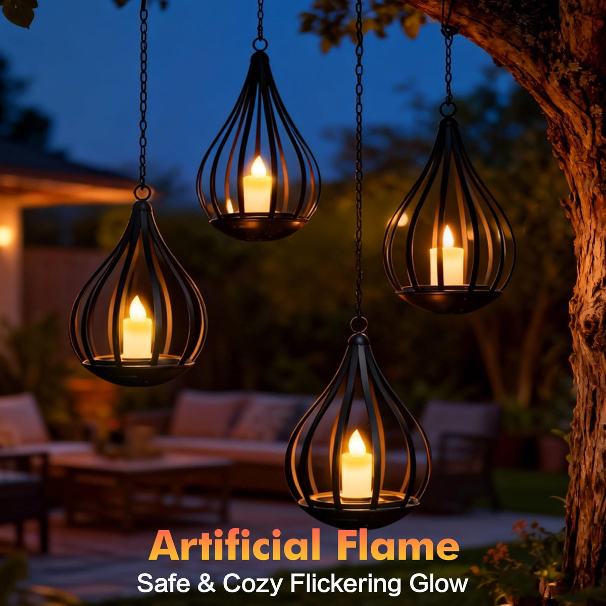 Fall Solar Lanterns Outdoor Decor, Halloween Solar Lights Outdoor Decor 🍁 All In One Marketplace Canada