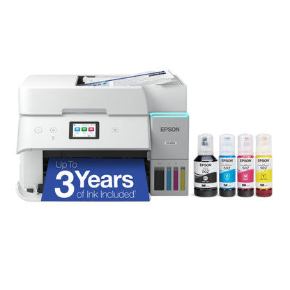 Epson EcoTank ET-4950 Wireless Color All-in-One Supertank Printer - Black Epson