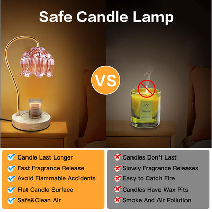 SupBri Candle Warmer Lamp with Timer, Christmas Birthday Gifts for Women 🍁 All In One Marketplace Canada