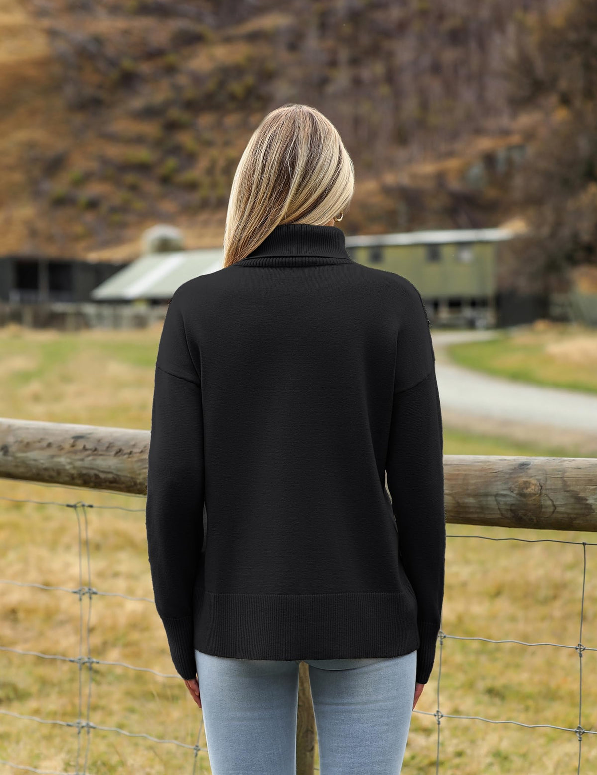 Zeagoo Women's Turtleneck Sweater 2026 Fall Winter Chunky Knitted Pullover 🍁 All In One Marketplace Canada