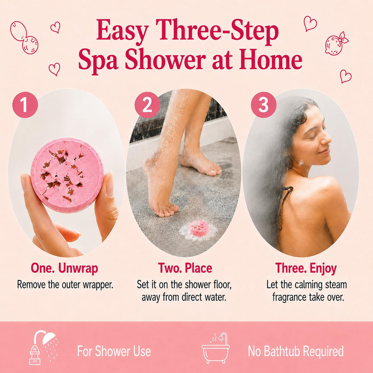 SWCANDY Shower Steamers Aromatherapy Teen Girl Gifts 8 Pcs Fruity Self Care 🍁 All In One Marketplace Canada