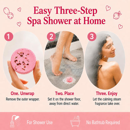 SWCANDY Shower Steamers Aromatherapy Teen Girl Gifts 8 Pcs Fruity Self Care 🍁 All In One Marketplace Canada