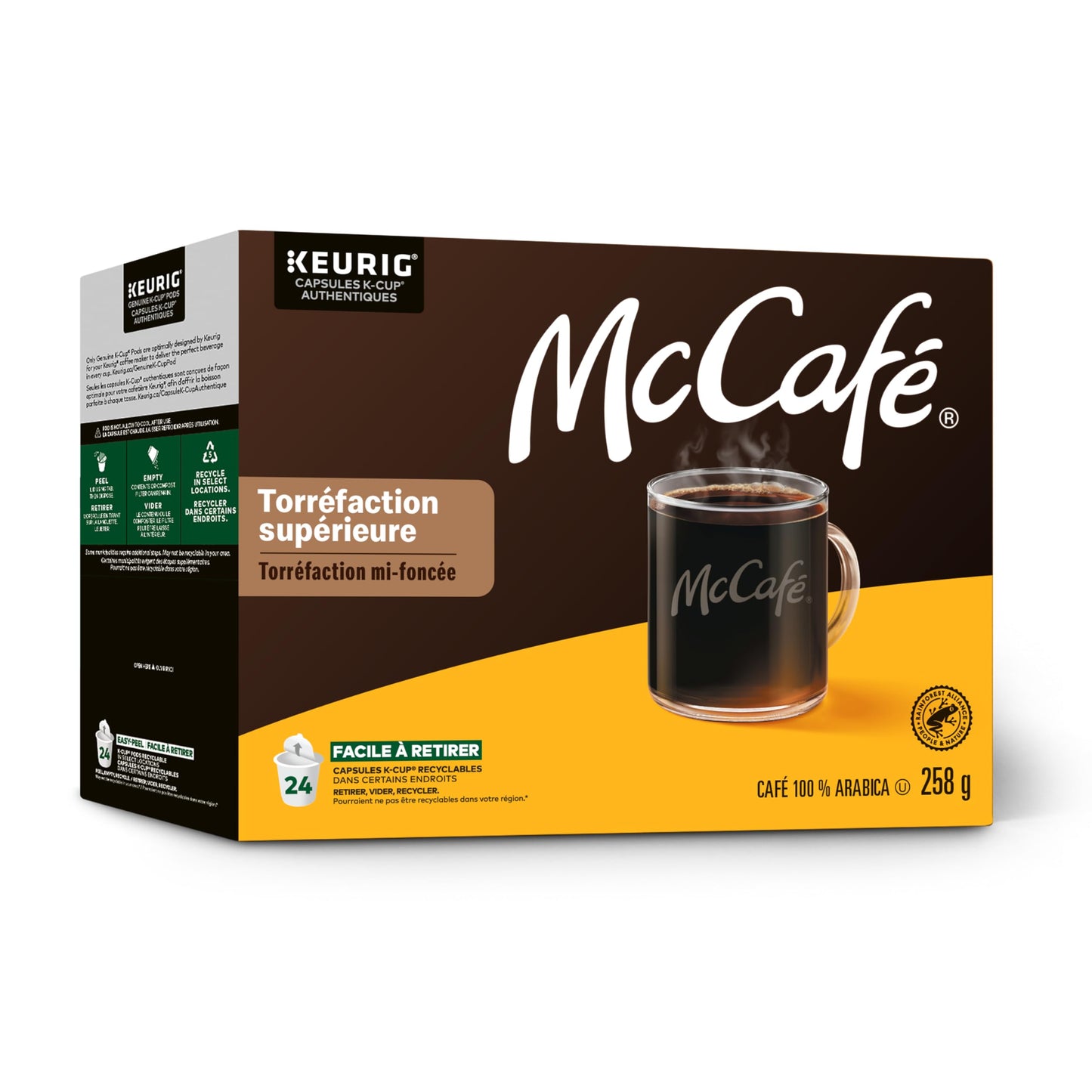 McCafé Premium Medium Dark Roast, K-Cup Coffee Pods, 24 Count