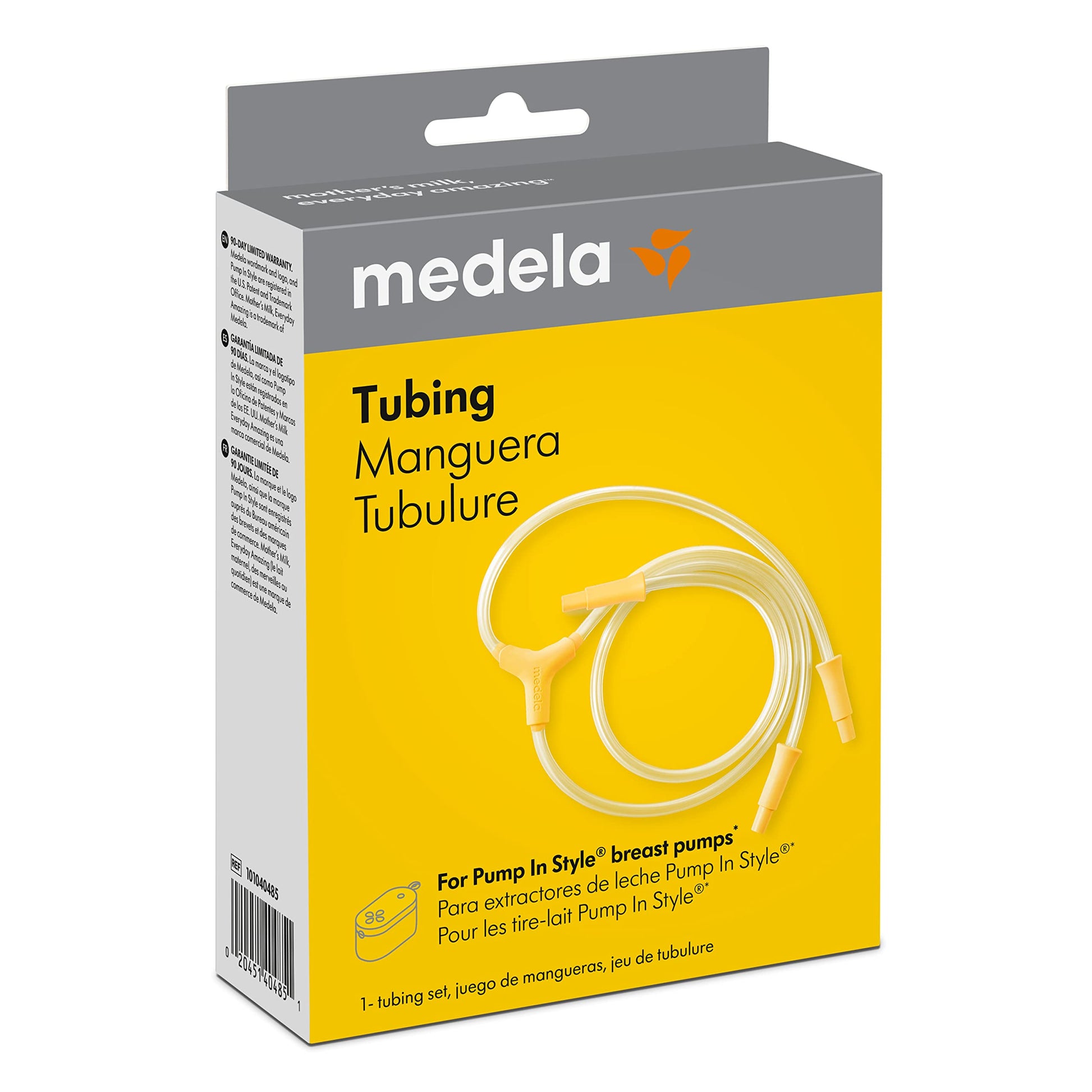Medela Replacement Tubing, ONLY Compatible with Pump in Style Maxflow Breast Pump, Authentic Spare Breast Pump Parts Made Without BPA Medela