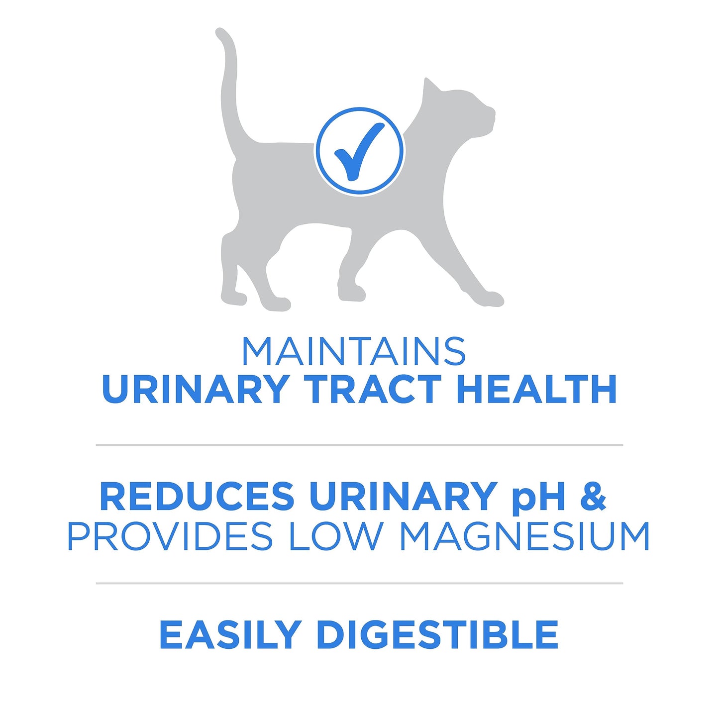Purina ONE +Plus Dry Cat Food, Urinary Tract Formula Chicken - 3 kg Bag