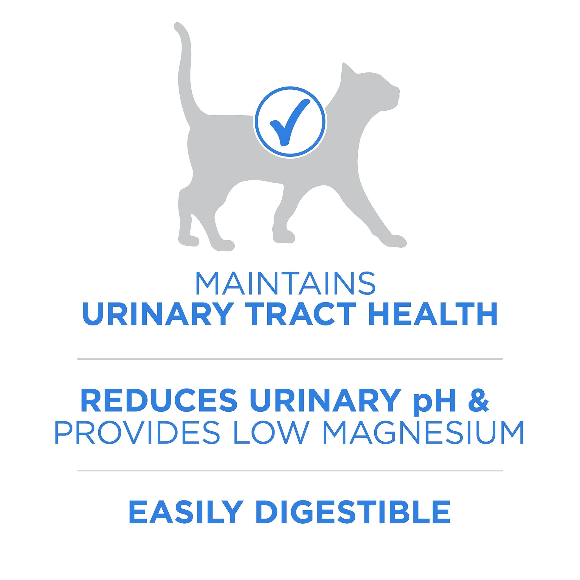 Purina ONE +Plus Dry Cat Food, Urinary Tract Formula Chicken - 3 kg Bag