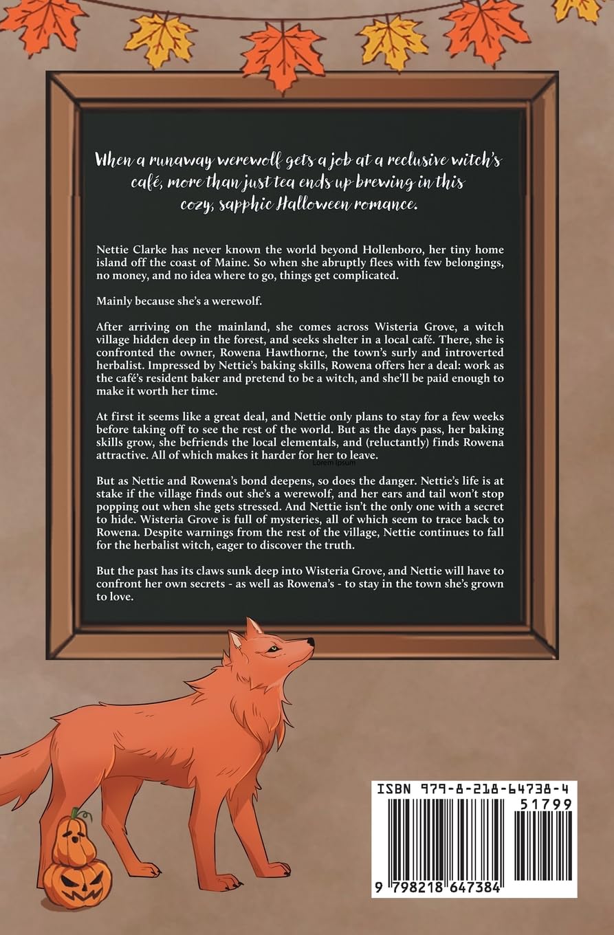 Le Lone Wolf Café : Une romance paranormale saphique et cosy pour Halloween