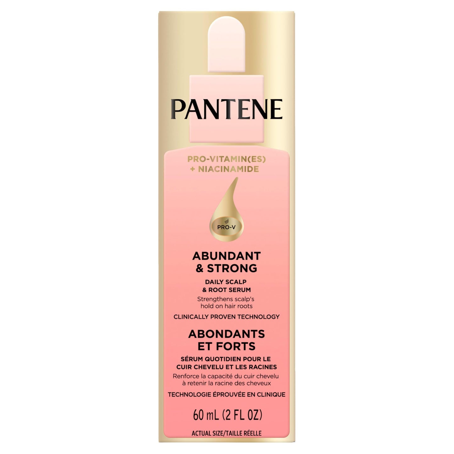 Pantene Abundant & Strong Daily Scalp Serum, Strengthens Scalp’s Hold on Roots, 60 ml - Available at All In One Marketplace Canada