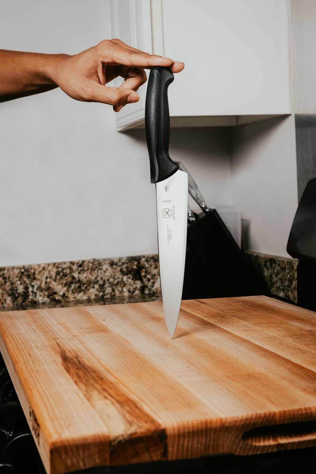 Mercer Culinary 8-Inch Chef's Knife, Black
