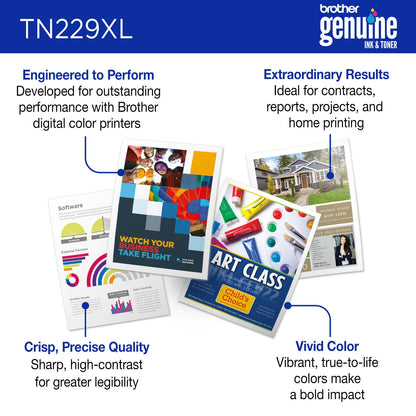 Brother TN229XLY High-Yield Yellow Toner Cartridge 🍁 All In One Marketplace Canada