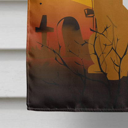 Caroline's Treasures BB4382CHF Halloween Flashy Fawn Boxer Flag Canvas House Size, Large, Multicolor