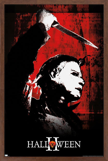 Halloween II - Affiche Murale Rouge