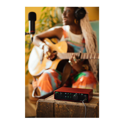 Focusrite Scarlett 2i2 4th Gen USB Audio Interface