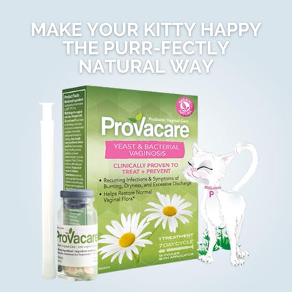 Provacare Probiotic Vaginal Care, Naturally Treats and Prevents Vaginal Yeast and Bacterial Infection for Women, 7-Day Treatment, 14-Count