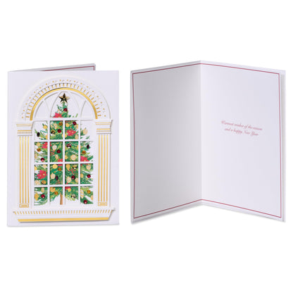 Assortiment de cartes de vœux Papyrus pour toutes les occasions avec boîte décorative, lot de 6 (Saint-Valentin, fête des Mères, fête des Pères, action de grâce, Halloween, Noël)
