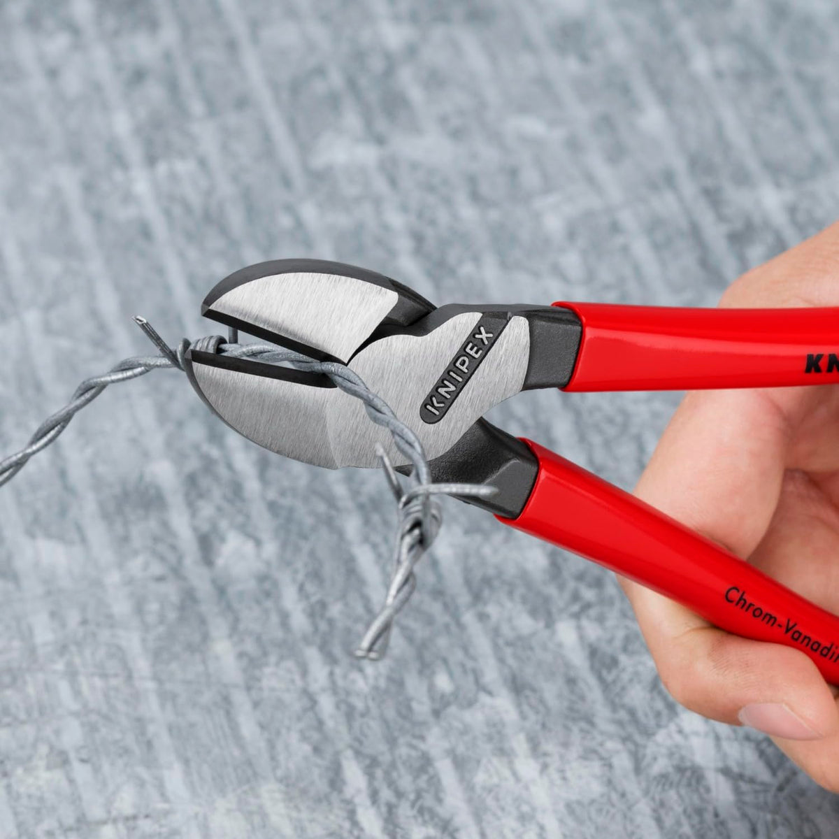 Knipex 7401200SBA 8-Inch High Leverage Diagonal Cutters