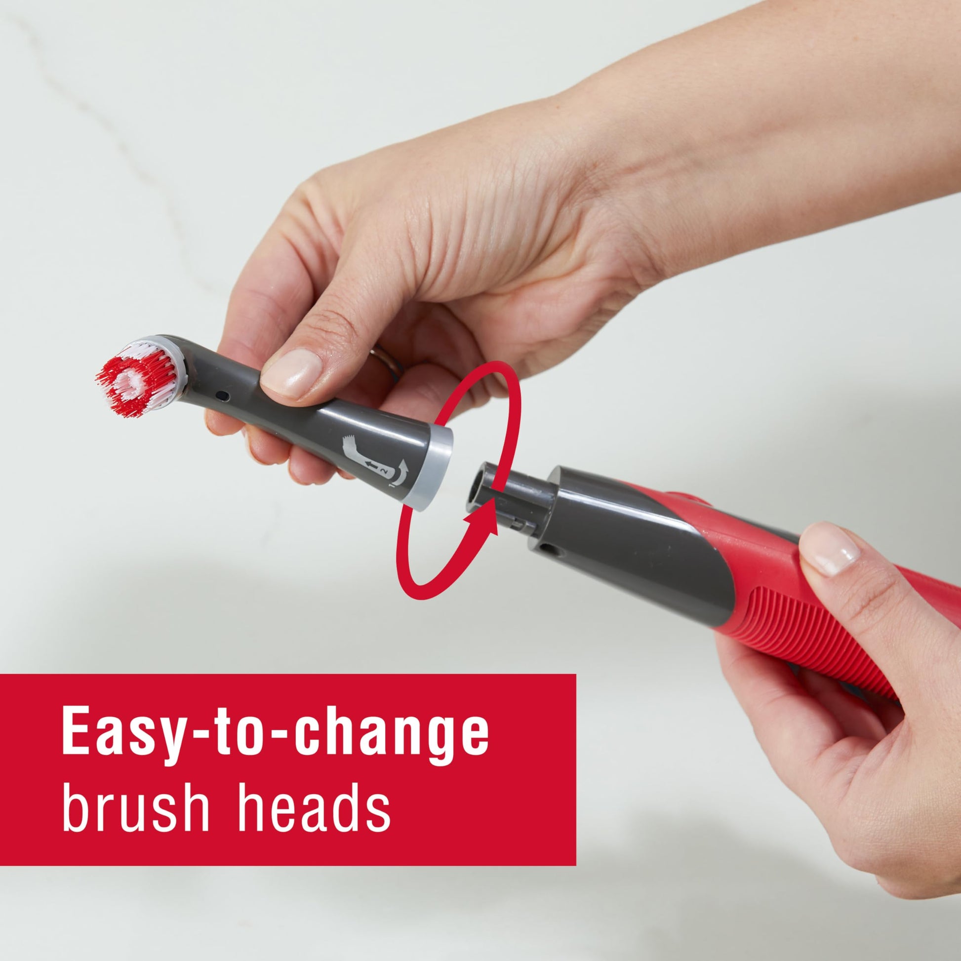 Rubbermaid Reveal Power Scrubber, Grout & Tile Bathroom Cleaner, Shower Cleaner, and Bathtub Cleaner, Multi-Purpose Scrub Brush - Available at All In One Marketplace Canada