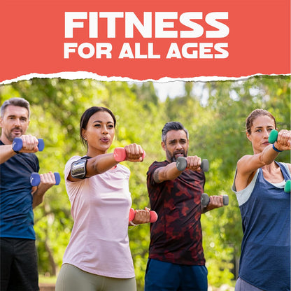 Yes4All Haltères en néoprène, poids et haltères, ensemble de poids, haltères pour femmes, paire d'haltères, poids libres (rouge foncé - 4 kg)