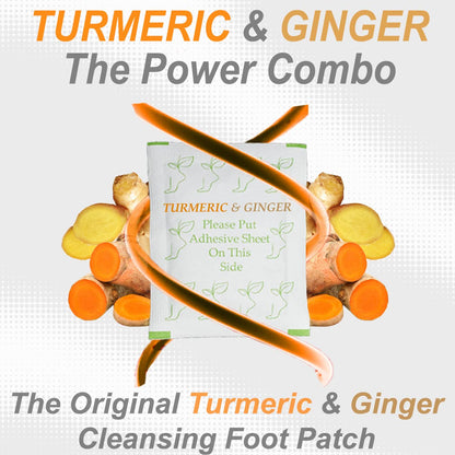 Dr. Entre's Foot Patch: Deep Cleansing Foot Pads | Effective Premium Turmeric & Ginger Foot Patches | 20 Pack - Available at All In One Marketplace Canada