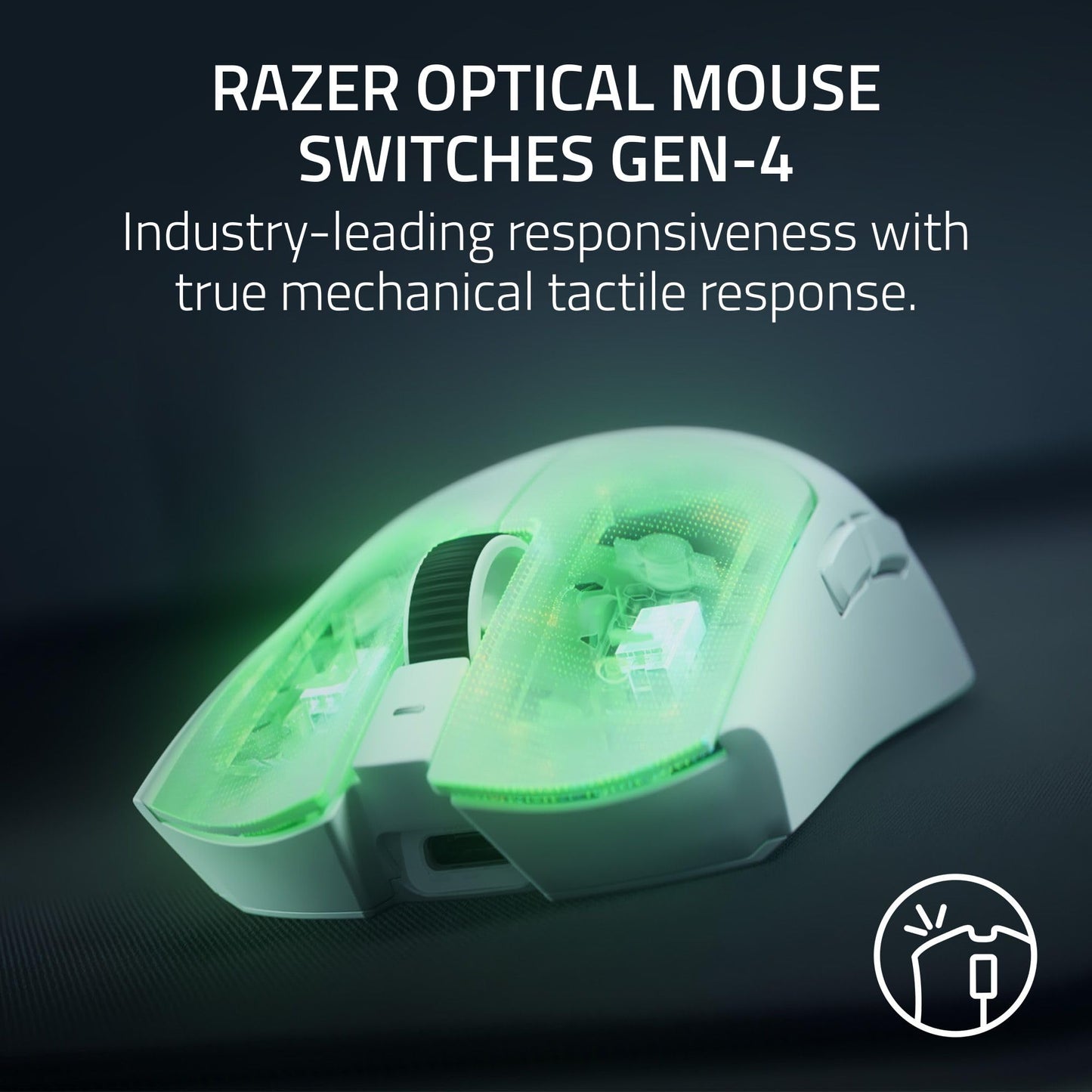 Razer Viper V4 Pro Wireless Esports Gaming Mouse,50g,180Hr Battery, White 🍁 All In One Marketplace Canada