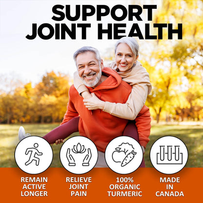 CelluGreen Turmeric Curcumin 3,700mg with Black Pepper Extract — 95% Curcuminoids for Joint Pain Relief & Anti-Inflammatory Support | Curcuma Longa | Non-GMO, Gluten-Free, Made in Canada | 120 Capsules - Available at All In One Marketplace Canada