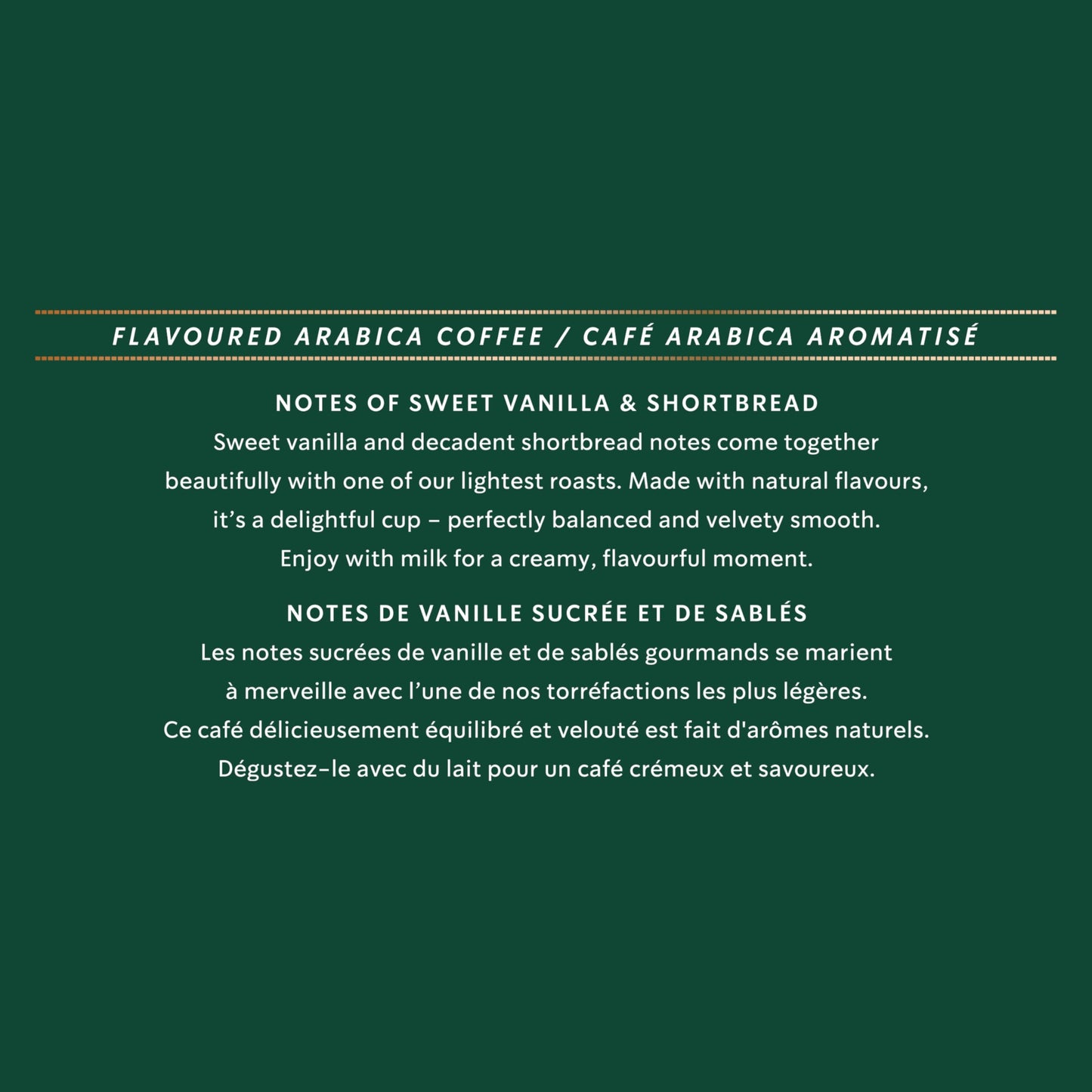 STARBUCKS Creamy Vanilla for NESPRESSO VERTUO, Coffee, 4 Boxes, 400 g Starbucks