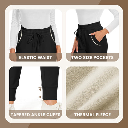 CAMPSNAIL Fleece Lined Sweatpants Woman-Joggers Woman with Pockets Pants 🍁 All In One Marketplace Canada