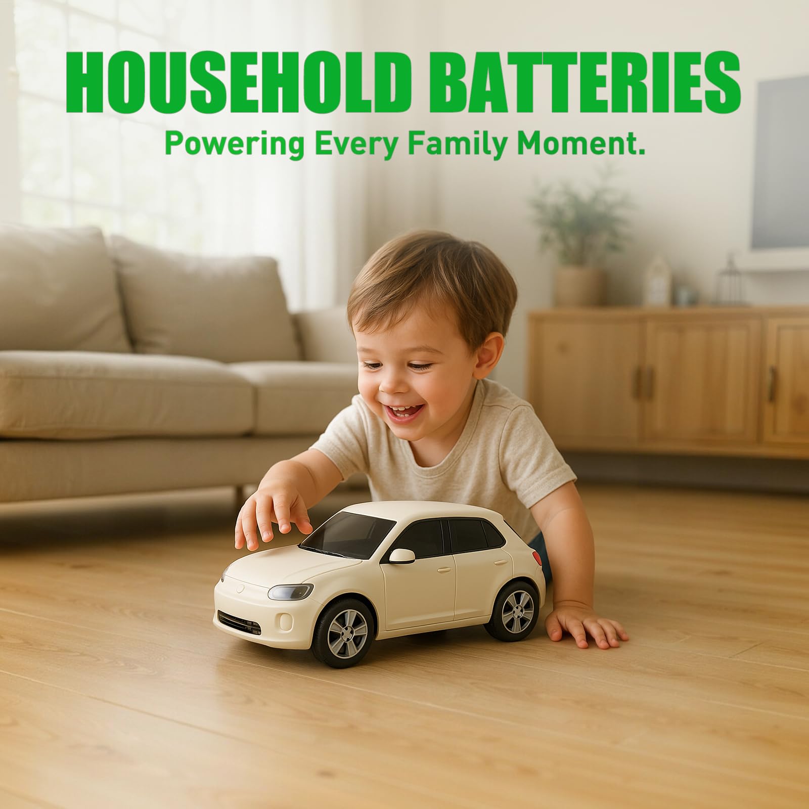 WENJOOP Rechargeable AA Batteries 16 Pack, 2800mAh Ni-MH, Up to 1200 Cycles, for Controllers, Cameras and Toys - Available at All In One Marketplace Canada
