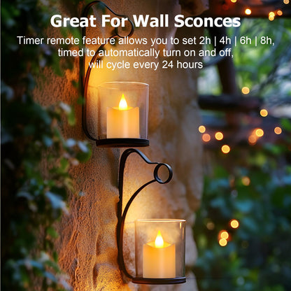 PChero Rechargeable Flameless Candles Flickering with Remote, Charging Base 🍁 All In One Marketplace Canada