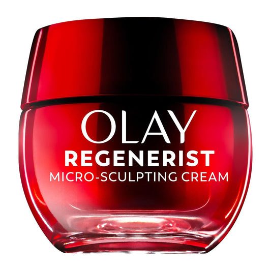 Olay Face Moisturizer, Regenerist Micro-Sculpting Facial Cream for Women - Instant Hydration, Anti-Aging, Anti-Wrinkle, Firming Skin Care - Hyaluronic Acid, Niacinamide, Amino Peptides, 50 mL - Available at All In One Marketplace Canada