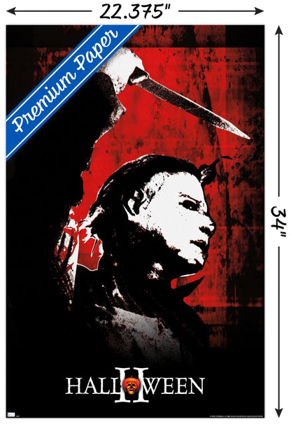 Halloween II - Red Wall Poster