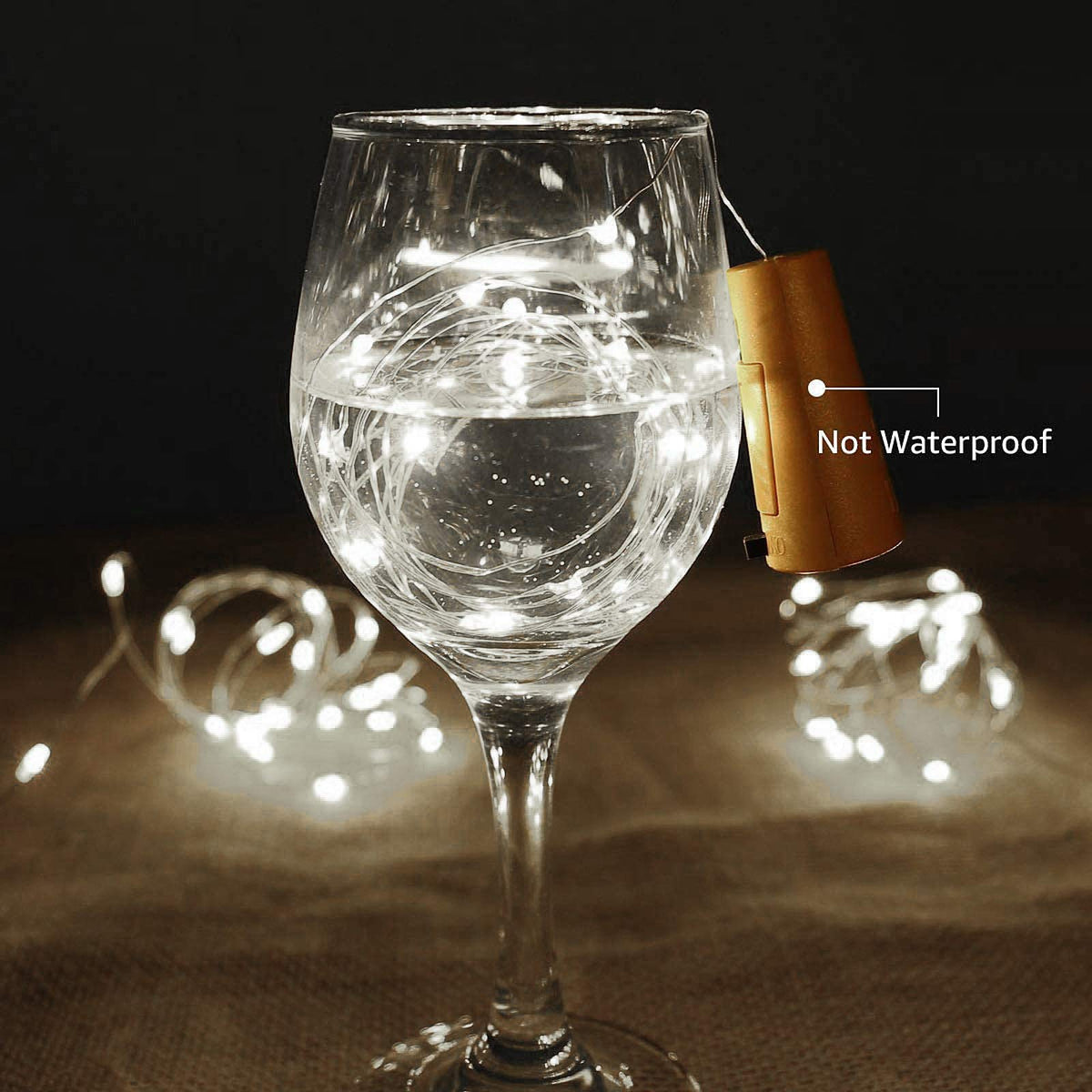BROTOU 15 Packs Bottle Lights with Cork, Lights for Wine Bottles 7FT 20 LED Battery Powered Copper Wire String Fairy Lights for Mothers Day Christmas Party Wedding Table Home Pub Decor (Cold White) 🍁 All In One Marketplace Canada