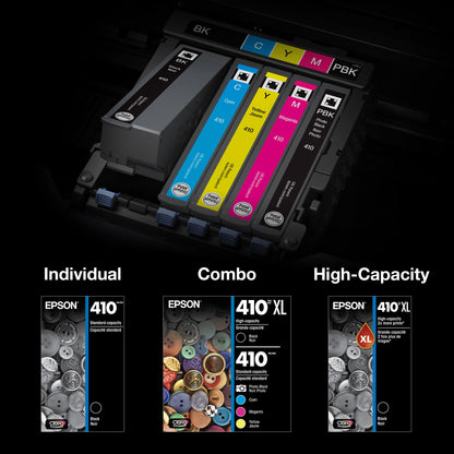Epson 410 Claria Premium Ink Cartridge, Combo Pack (T410520) Epson