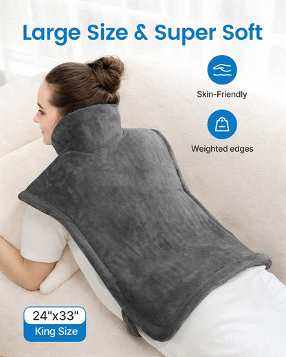 RENPHO Heating Pads Electric for Back, Christmas Birthday Gift for Women 🍁 All In One Marketplace Canada