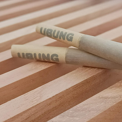 UBUNG 200 Pcs 11/4 Size Pre Rolled Cones with Tips, Brown, Organic, 84mm, Rolling Paper - Available at All In One Marketplace Canada