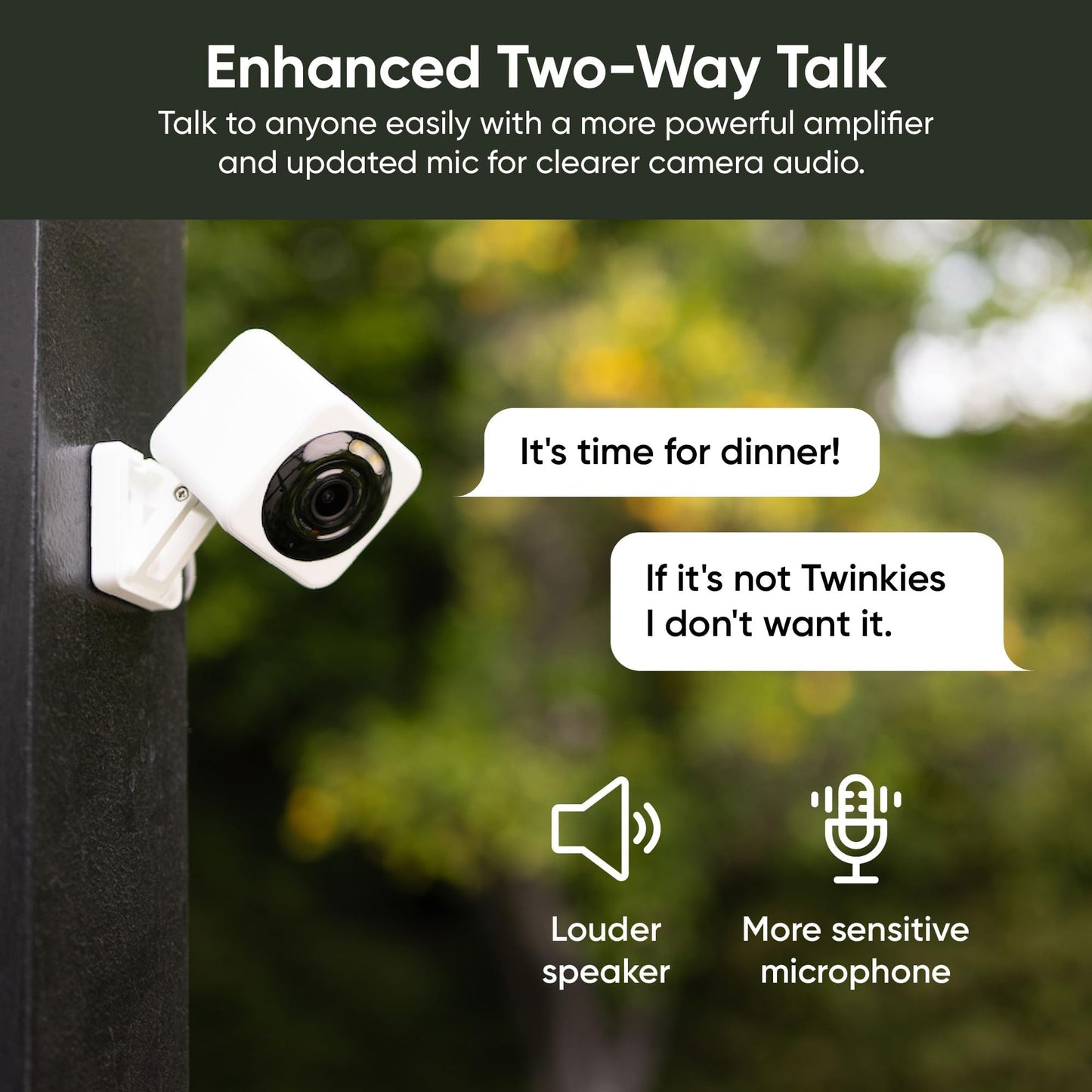 WYZE Cam v4 (Latest Model), 2.5K AI Security Camera, Indoor/Outdoor Cameras for Home Security, Vibrant Color Night Vision, No Subscription Required, Free Expert Help, White, 2 Pack