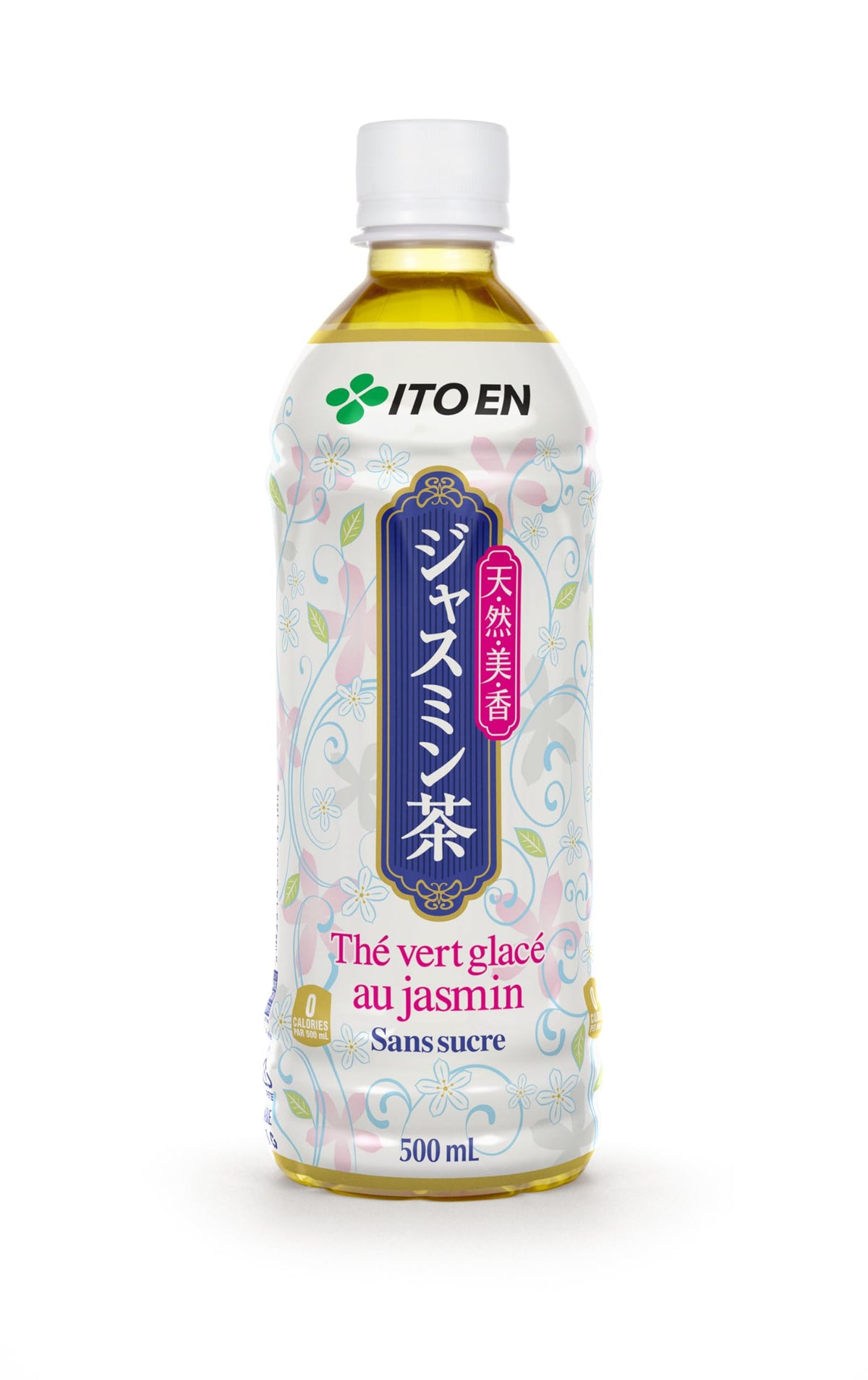 Ito En Jasmine Green Tea, 500 ml Bottles (Pack of 12)
