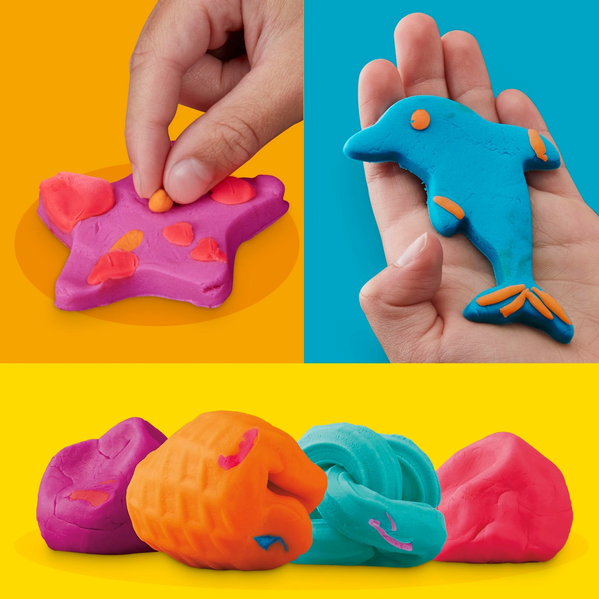 Play-Doh 24-Pack of Modeling Compound for Kids Toys for 2 Year Old and Up, 3-Ounce Cans, Great for Arts and Crafts, Party Favors