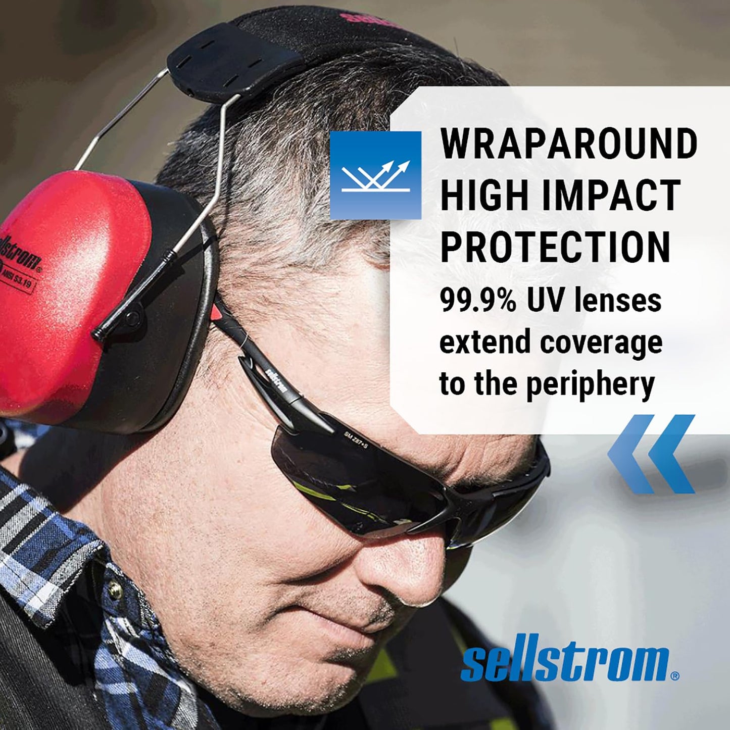 Sellstrom XP450 Anti-Fog Safety Glasses for Men & Women, CSA Z94.3 Sellstrom