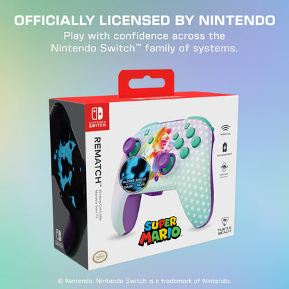 Turtle Beach NSW Rematch Wireless Controller- Invincible Mario - Invincible Mario Edition 🍁 All In One Marketplace Canada