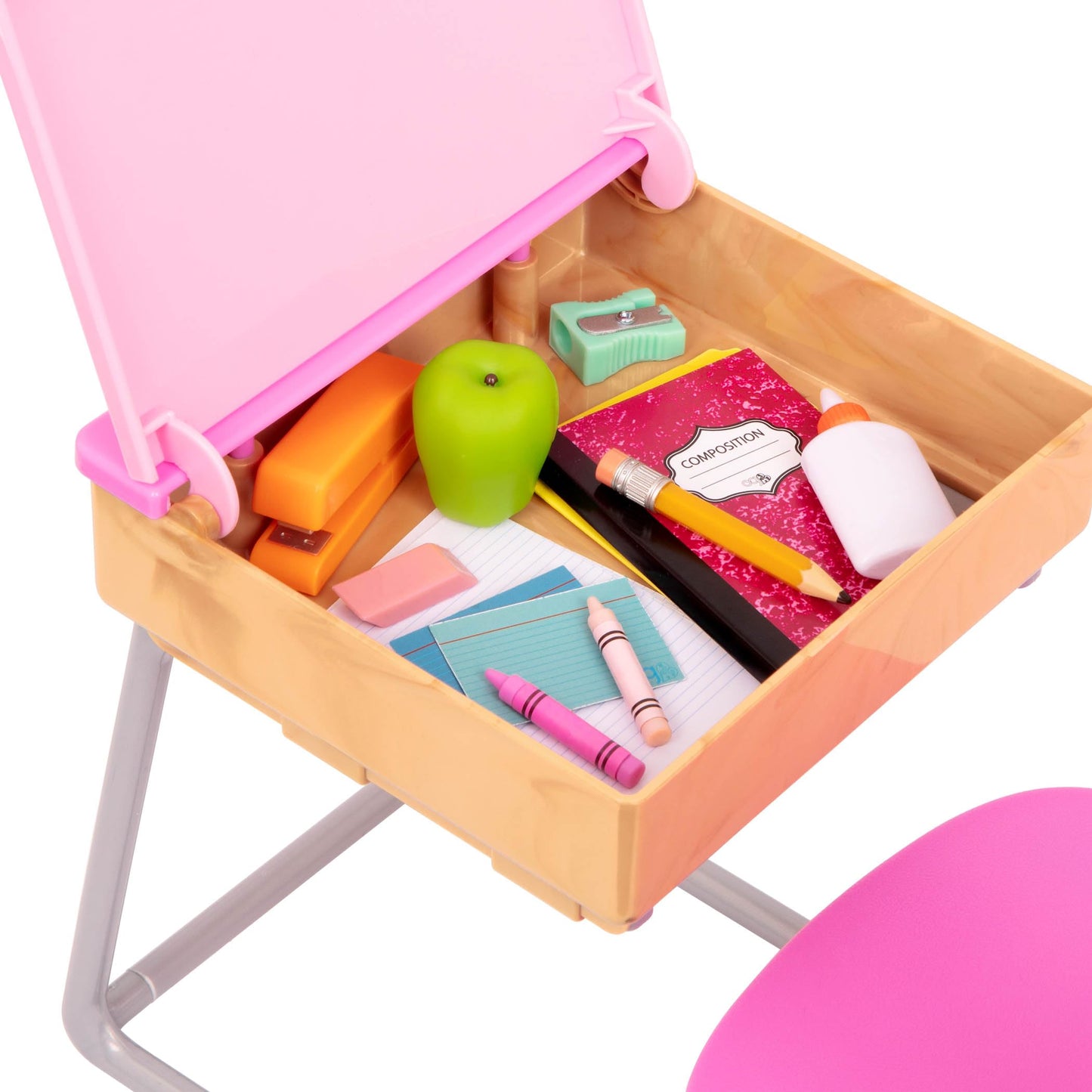 Our Generation Student Desk Set for 18-Inch Dolls, Flying Colors, Deluxe Our Generation
