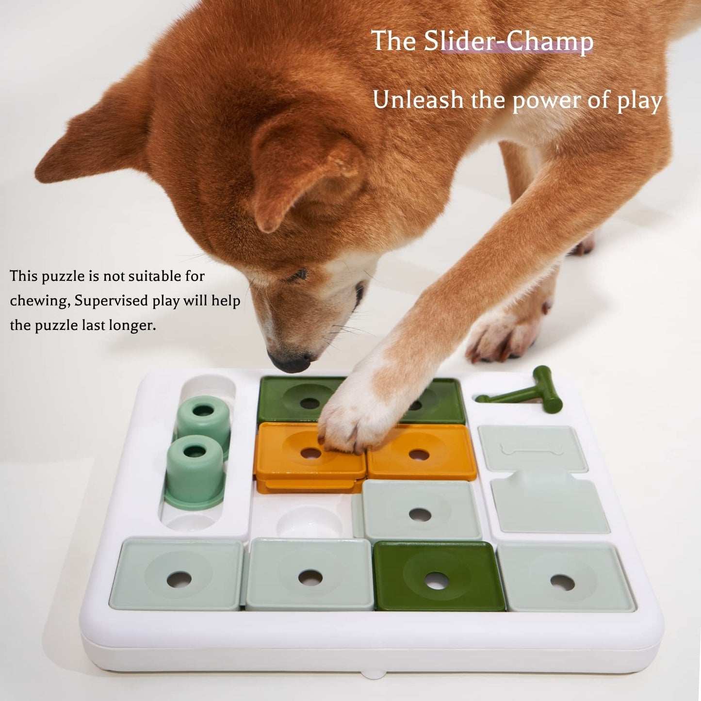 Barkwhiz Dog Treat Feeder Toy,Interactive Dog Toys Various Levels of Play, Slow Feeder for Dogs Mental Stimulation, Puzzle for Dog, Dog Toys for Large Medium Small Dogs - Available at All In One Marketplace Canada
