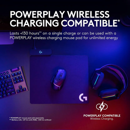 Logitech G502 X Plus Wireless RGB Gaming Mouse - Black