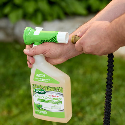 Scotts® Liquid Turf Builder® Starter Fertilizer 7-12-15 946ML/55m2 🍁 All In One Marketplace Canada