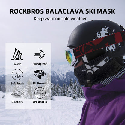 ROCKBROS Men's Balaclava Ski Mask for Cold Weather Winter Thermal Hood 🍁 All In One Marketplace Canada