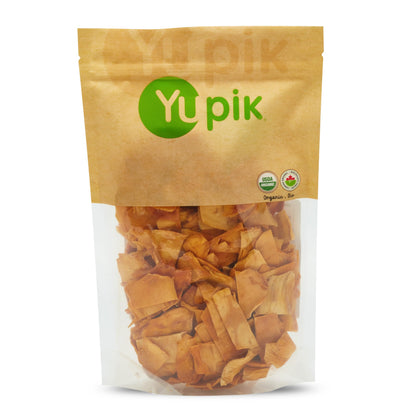 Yupik Organic Dried Mango, Diced, 450 g, Non-GMO, Vegan, Gluten-Free, Kosher, Tropical Dried Fruits, Thin Mango Slices Cut in Pieces, No Sugar Added, Sulphite-Free, Healthy Snacks, Tasty Topping - Available at All In One Marketplace Canada