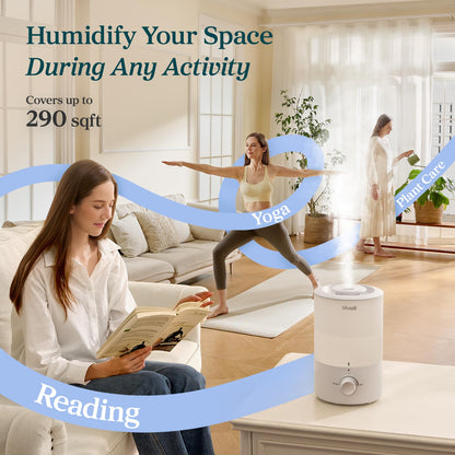 Levoit Humidifiers for Bedroom Large Room, 3L Top Fill, Oil Diffuser, White 🍁 All In One Marketplace Canada Levoit