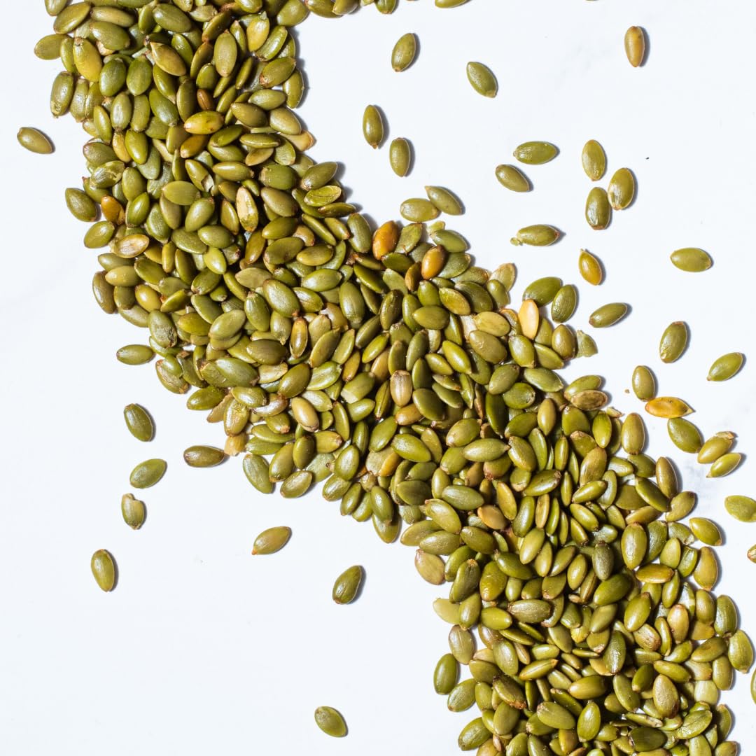 Bassé Organic Dry Roasted Pumpkin Seeds (Shelled), 1.2kg